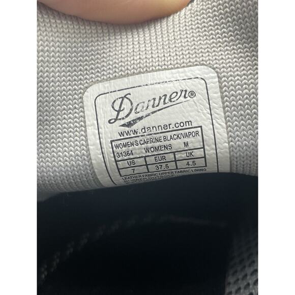 Danner Women's Caprine Low 4" Rock Ridge Sable Trail Walking Shoes Black Sz 7 - Picture 10 of 10